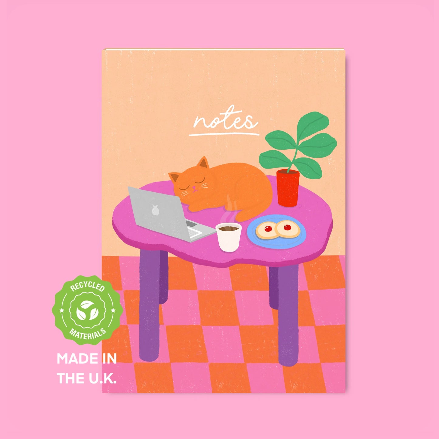 Orange Cat - Notebook