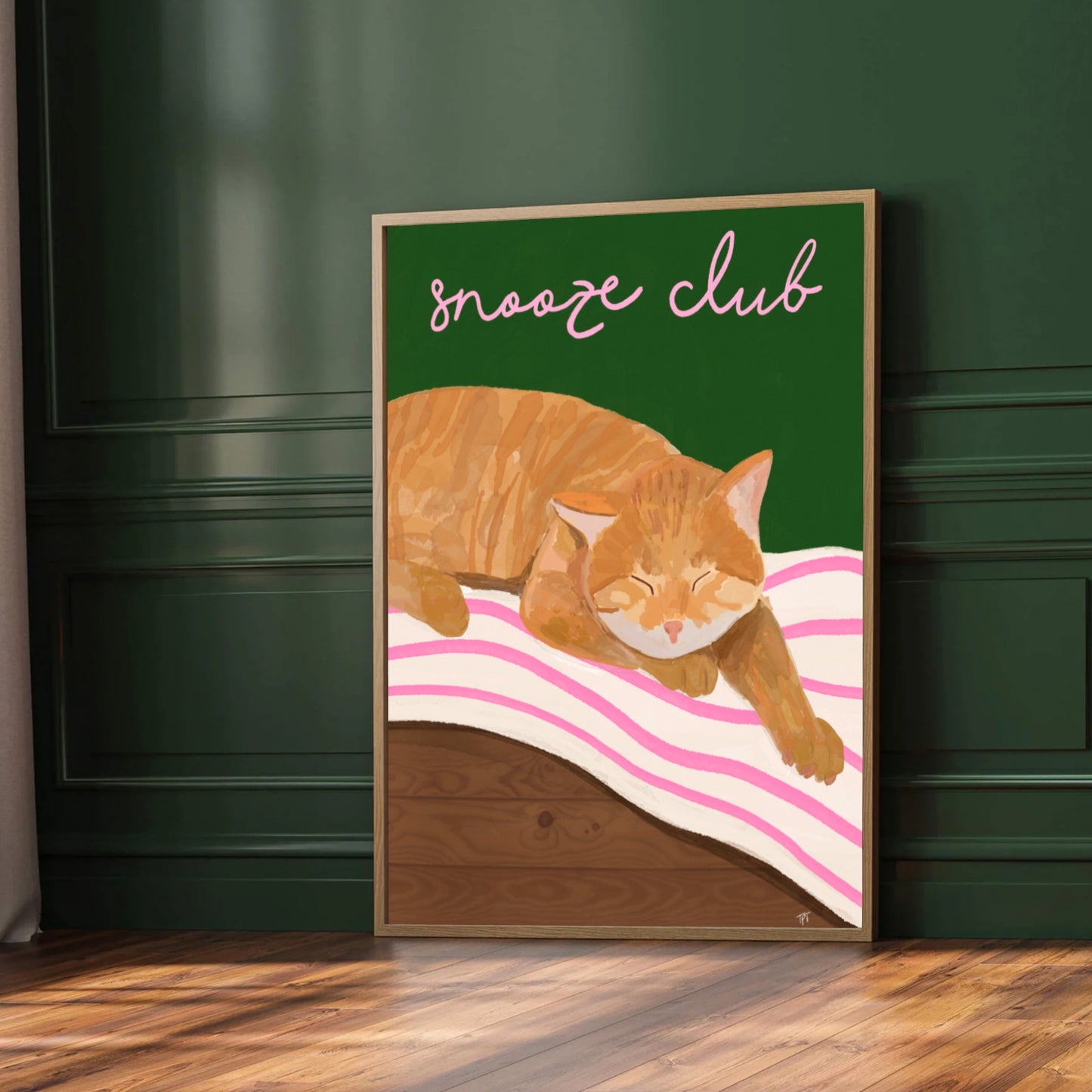 Snooze Club Print