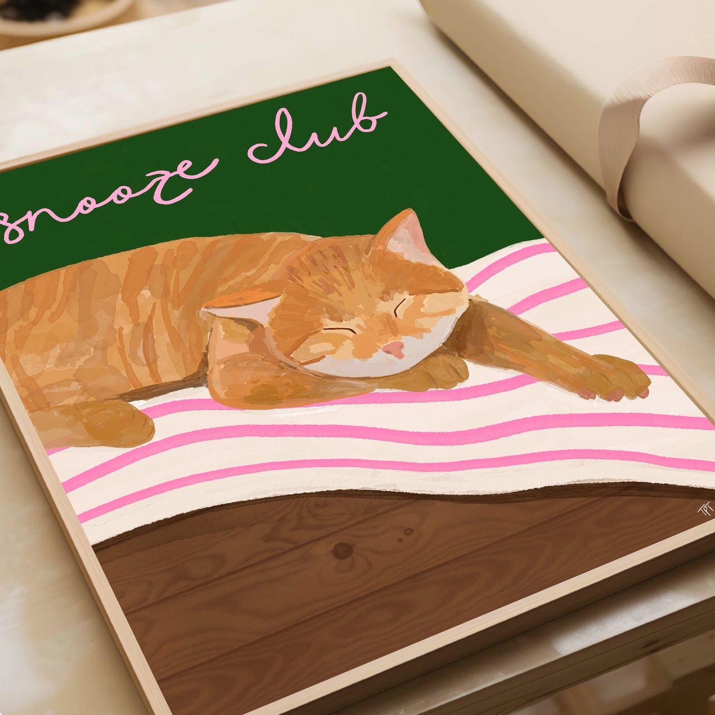 Snooze Club Print