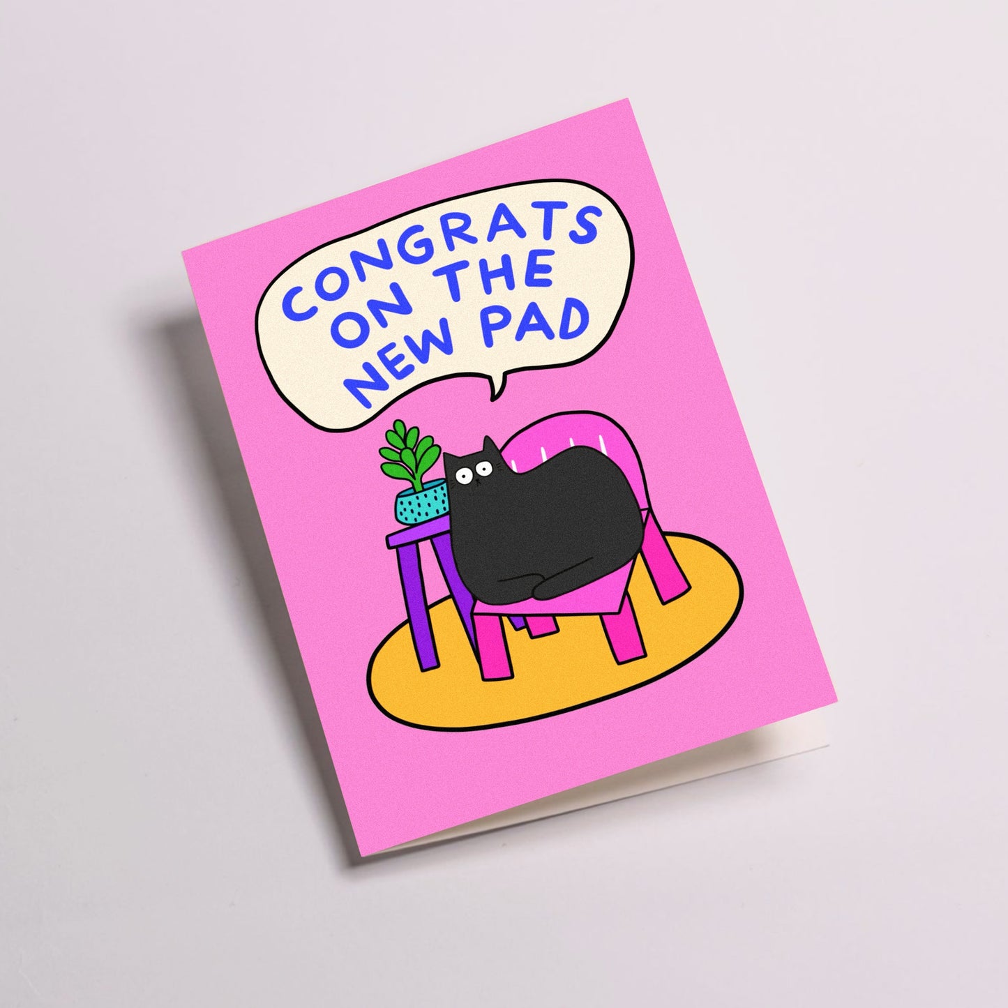 New Pad Greetings Card