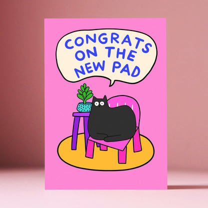 New Pad Greetings Card