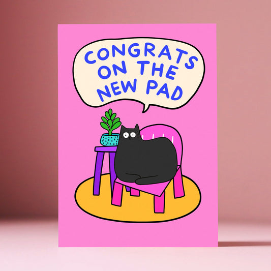 New Pad Greetings Card