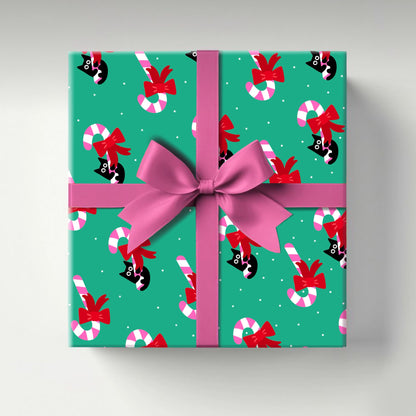 Christmas Cats Wrapping Paper