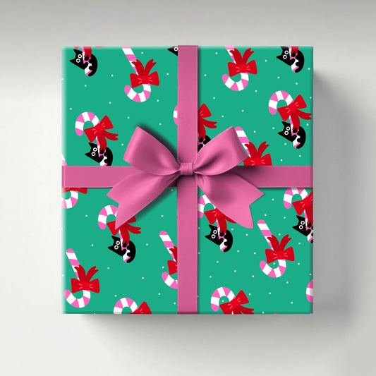 Christmas Cats Wrapping Paper