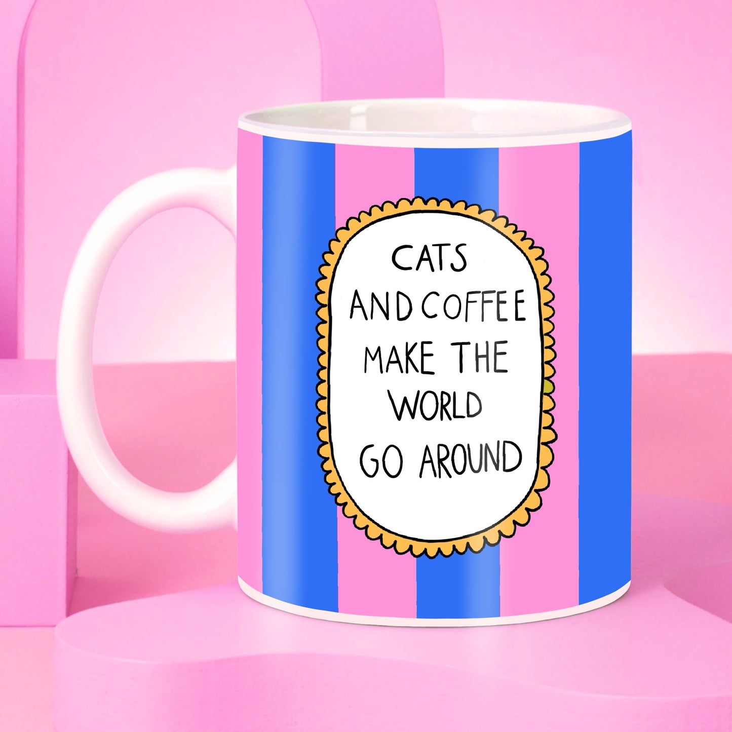 Cats And Coffee Ceramic Mug