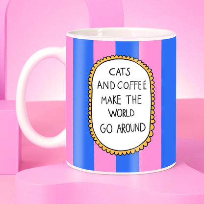 Cats And Coffee Ceramic Mug