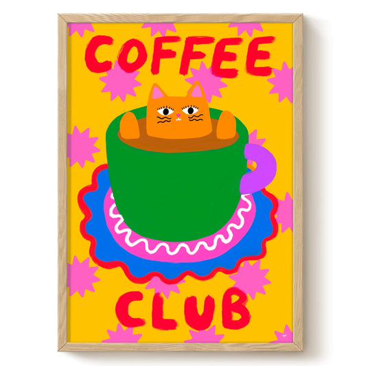 Coffee Club print