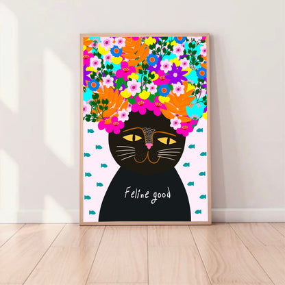 Feline Good print