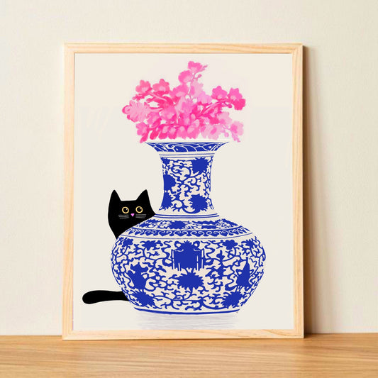 China Vase print