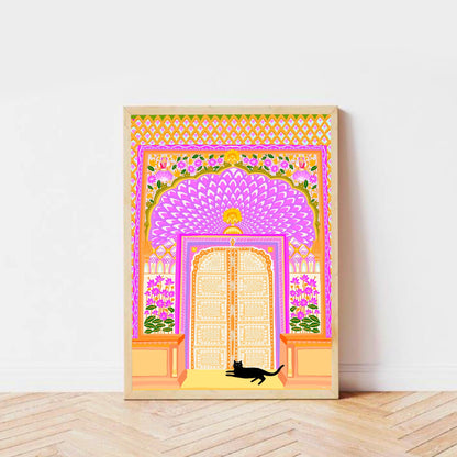 Indian Door Print