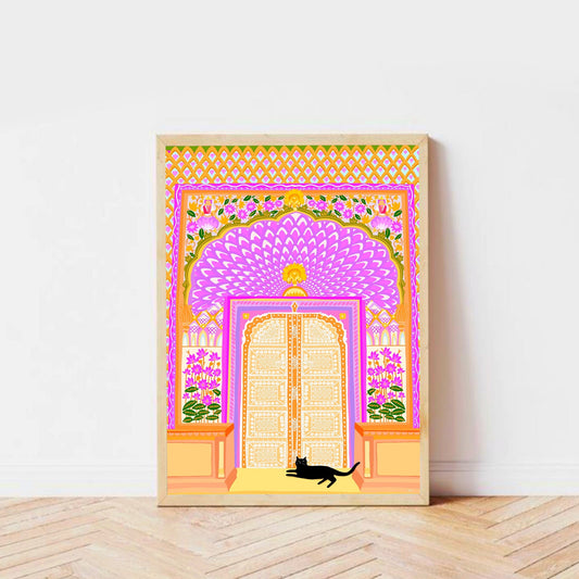 Indian Door Print