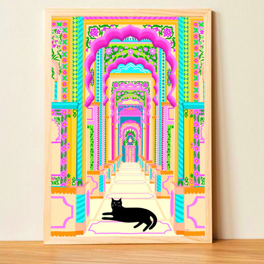Patrika Gate, India print