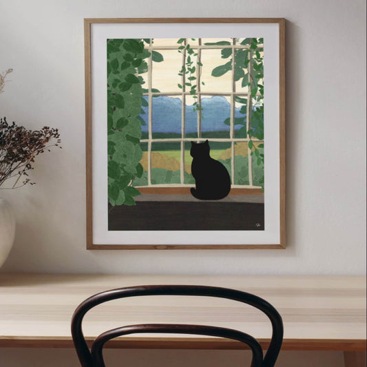 Mountain View print
