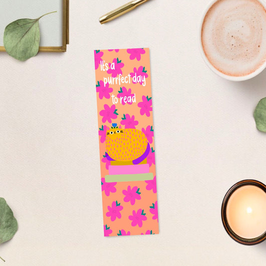 Yellow Cat Bookmark
