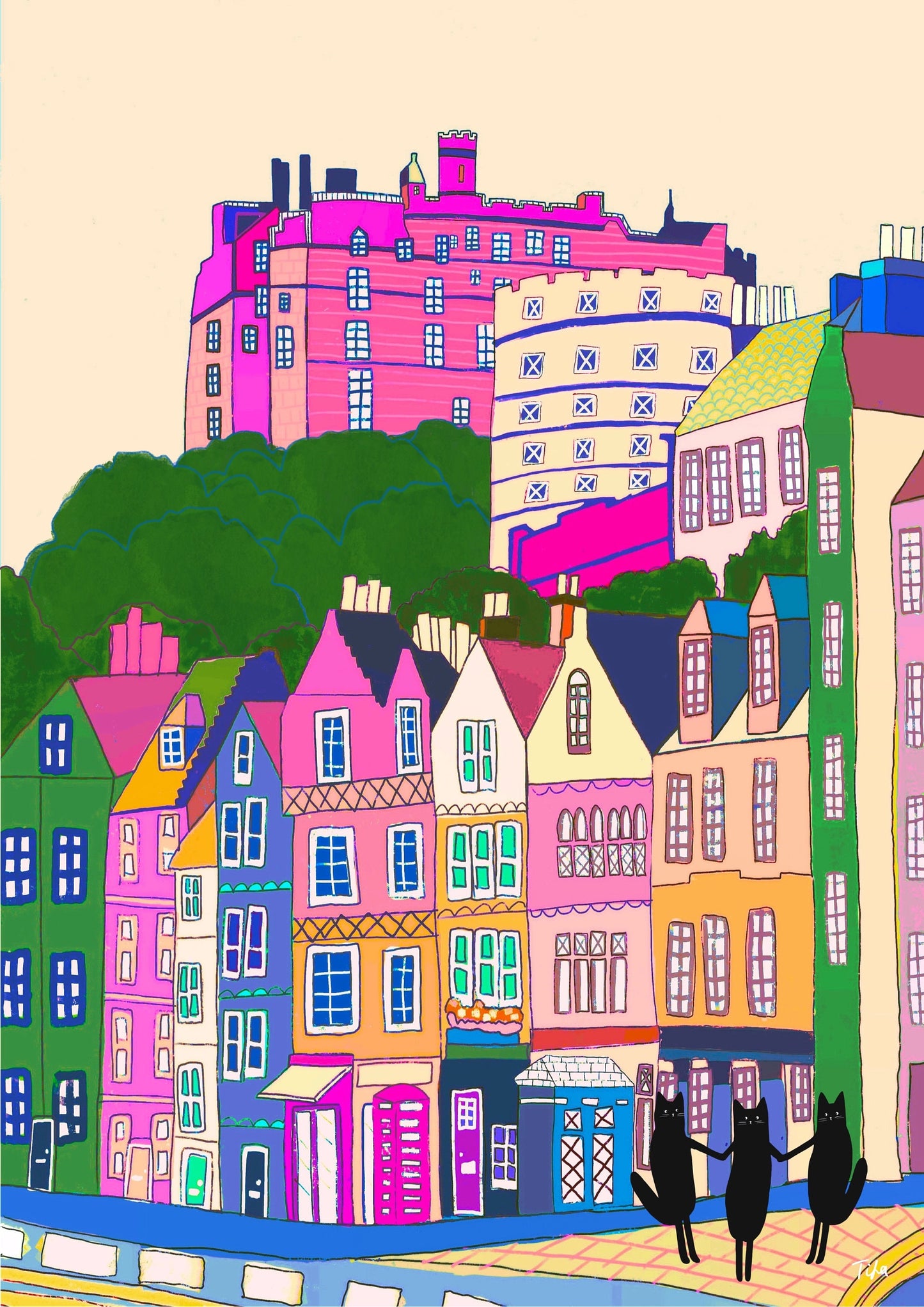 Edinburgh Castle print