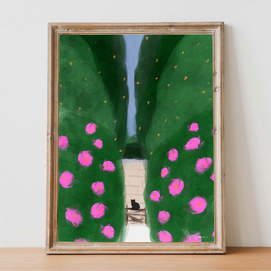 The Rose Garden print
