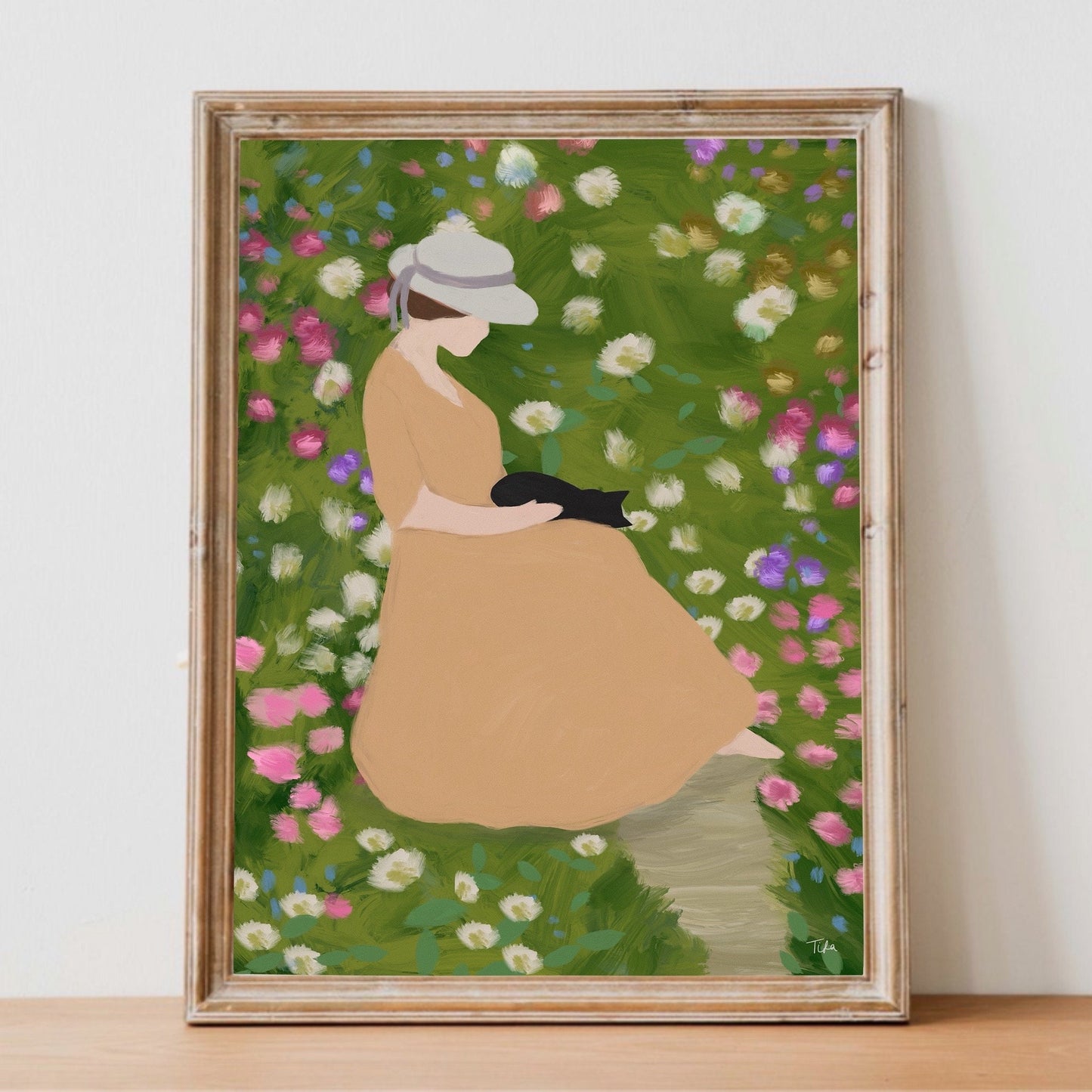 Lap Cat print