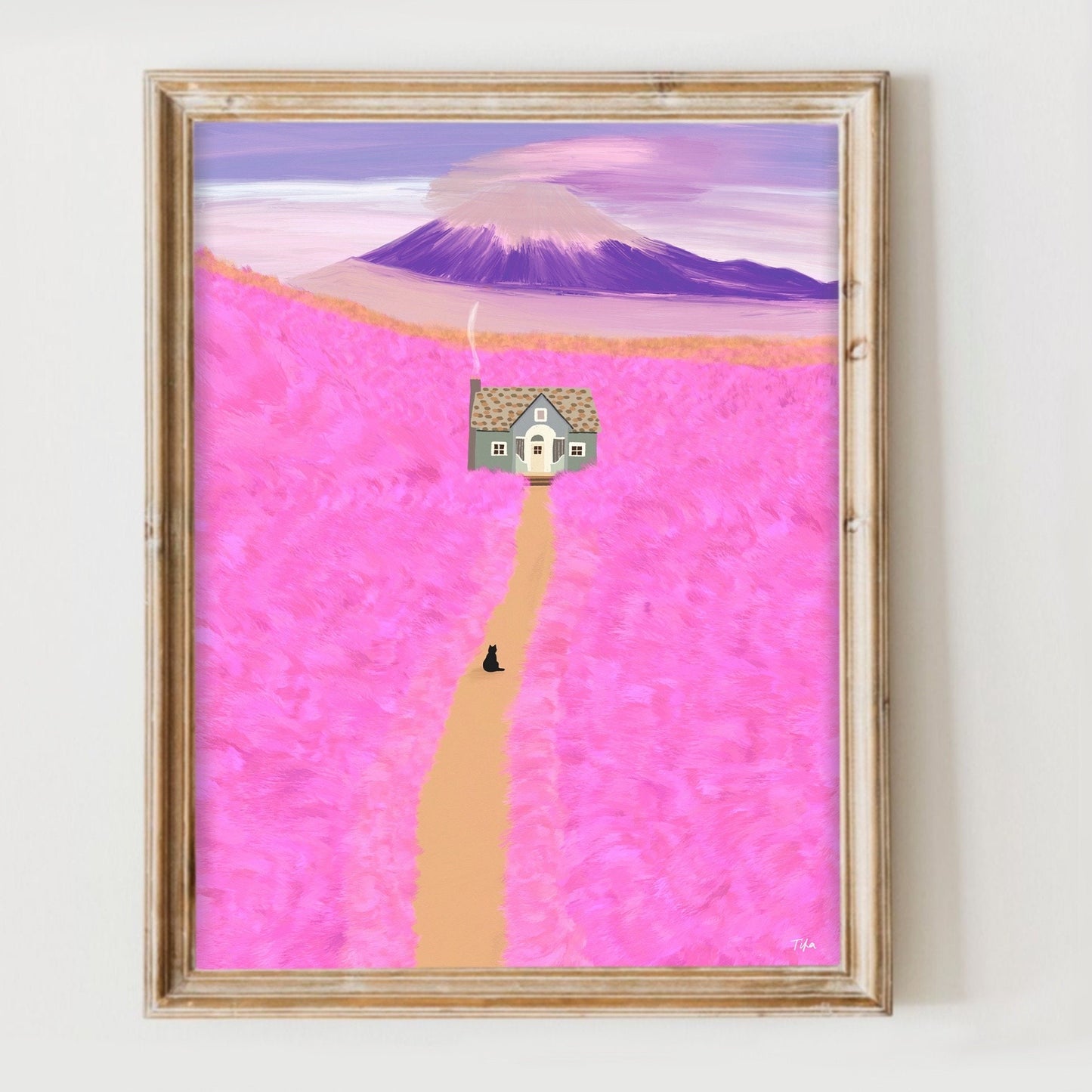 Purple Mountain print
