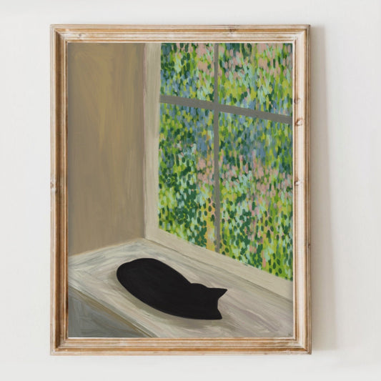 Window Nap Print