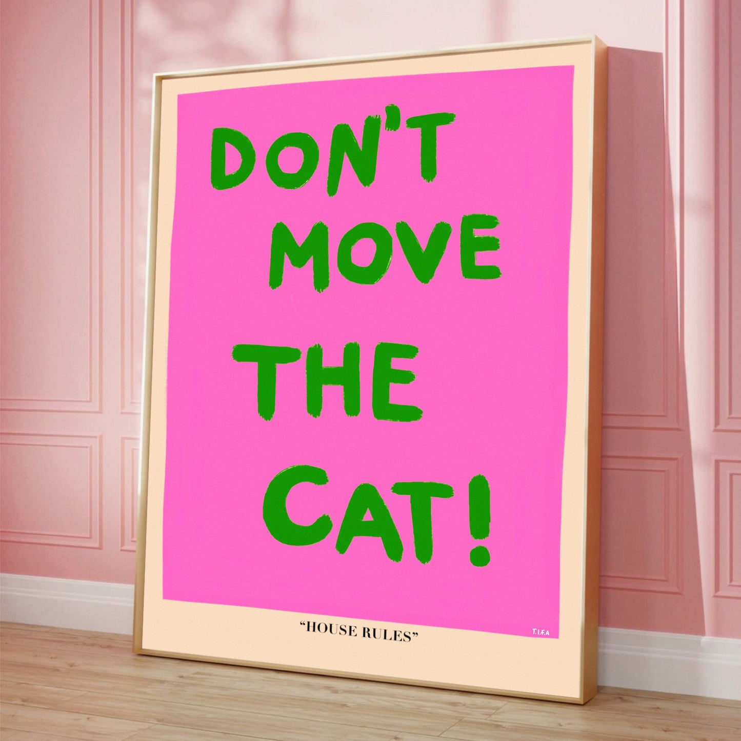 House Rules print