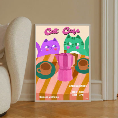 Cat Cafe print