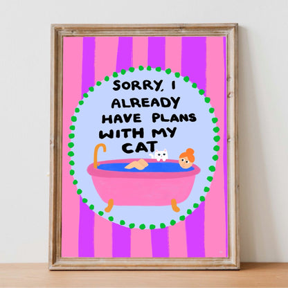 Bath Time print