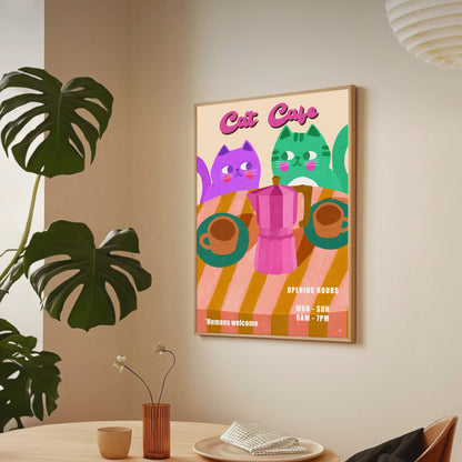 Cat Cafe print