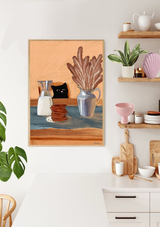 Milk and Cookies print
