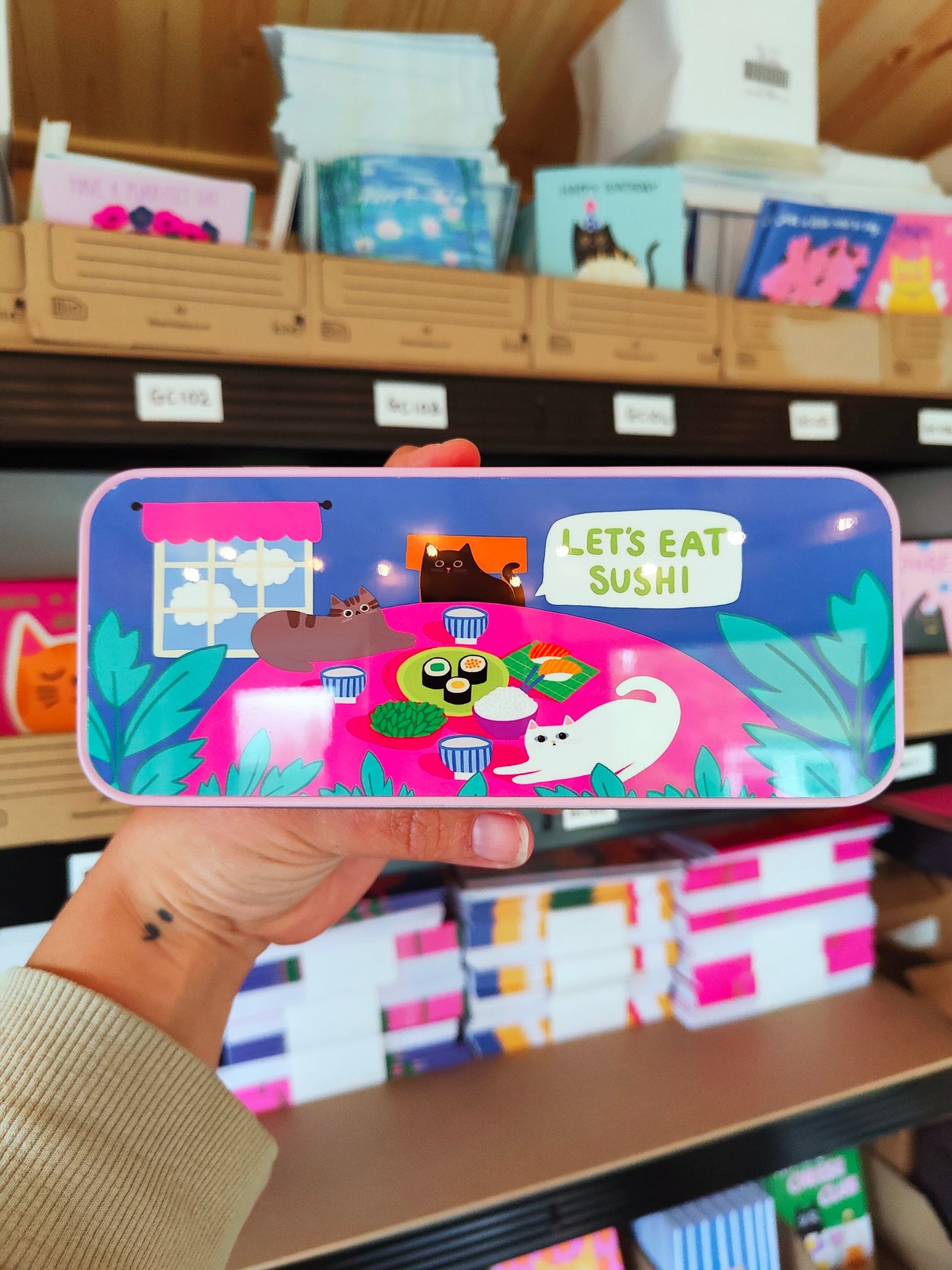 Let’s Eat Sushi - Pencil Tin
