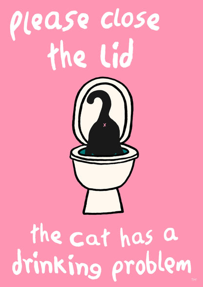 Close The Lid Print