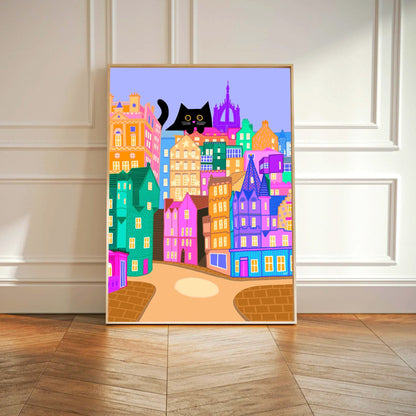 Colourful Edinburgh Print