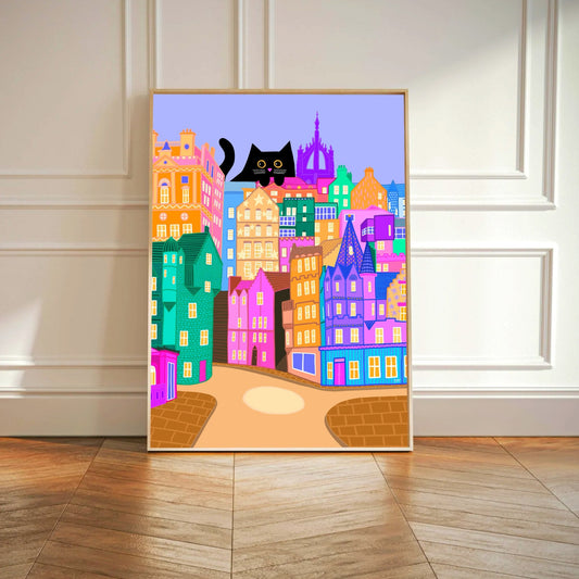 Colourful Edinburgh Print