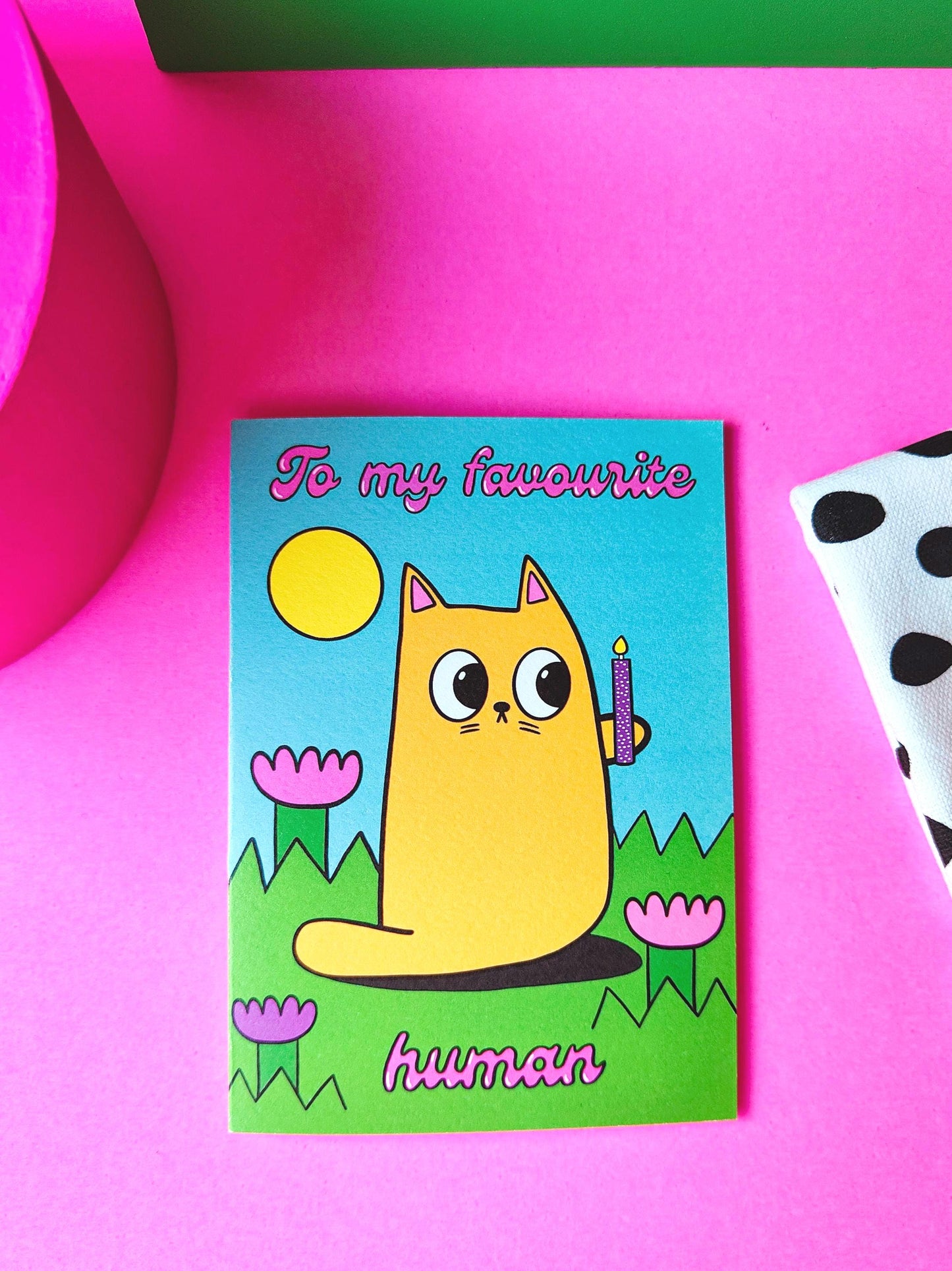 Favourite Human Greetings Card