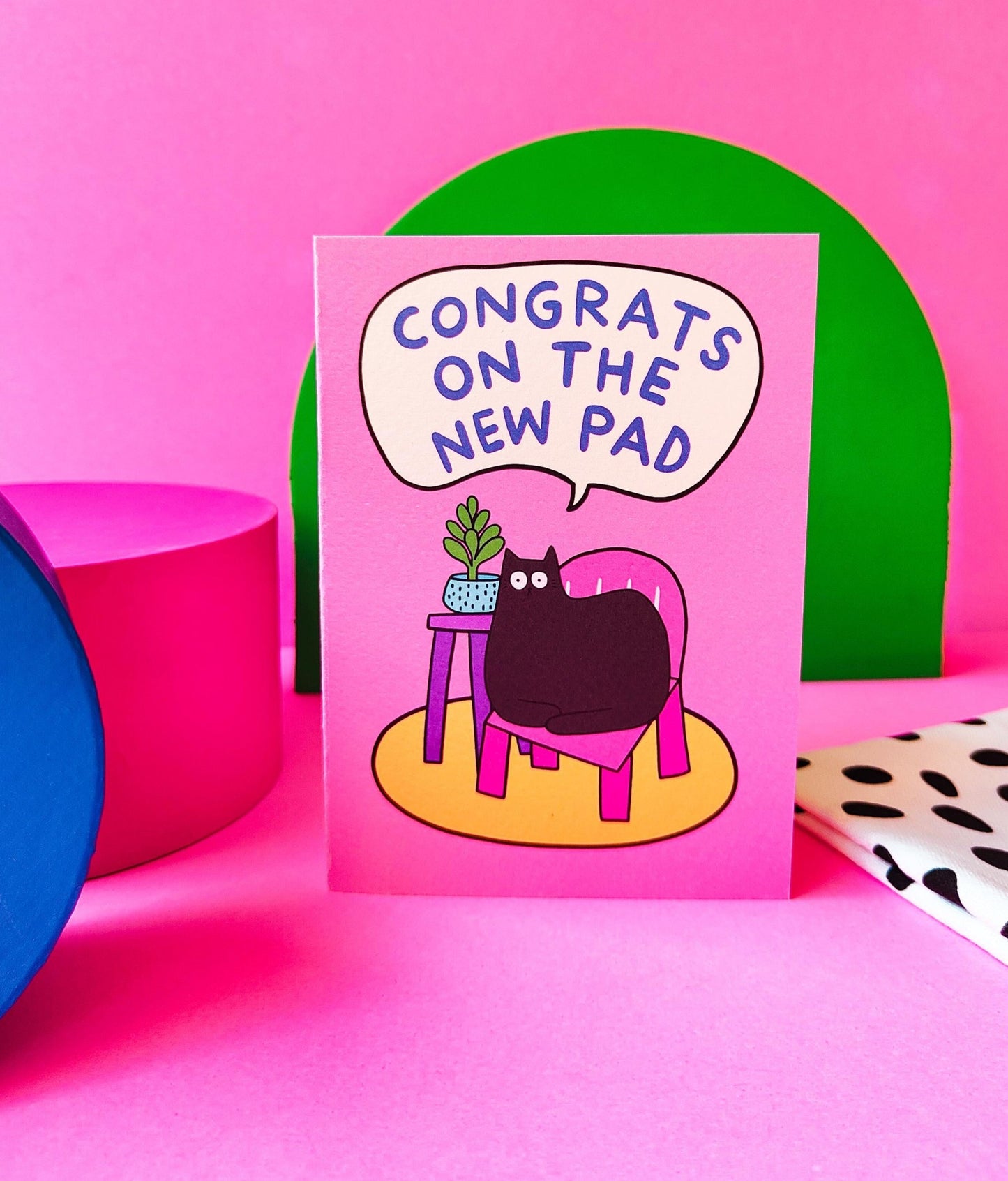 New Pad Greetings Card