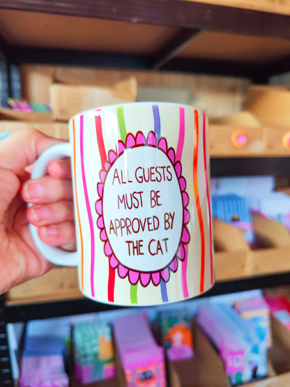 Cat Approval Ceramic Mug