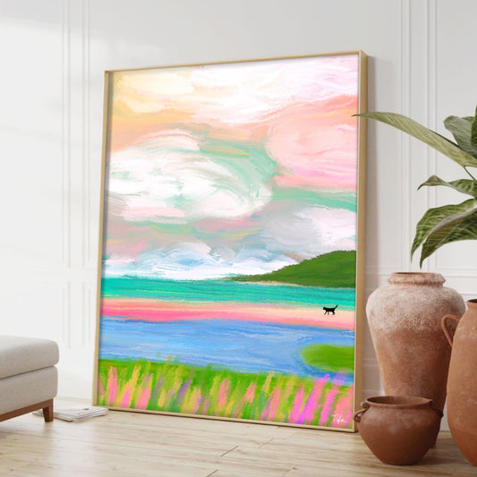 Beach Walk print