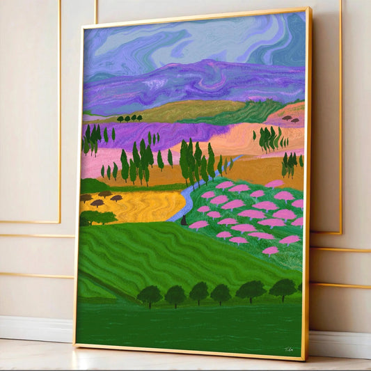 Cat In The Countryside print