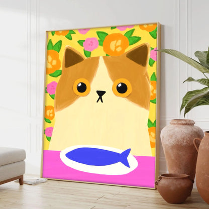 Fish For Dinner print