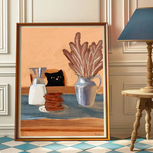 Milk and Cookies print