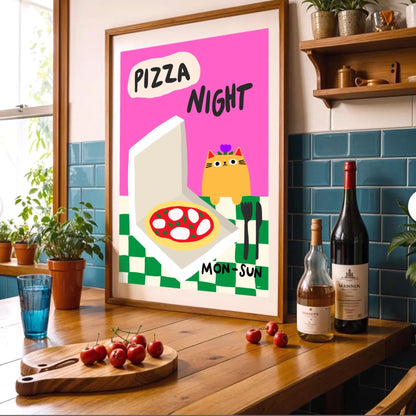 Pizza Night print