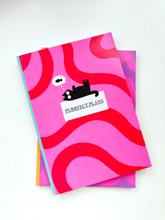 Purrfect Plans Notebook