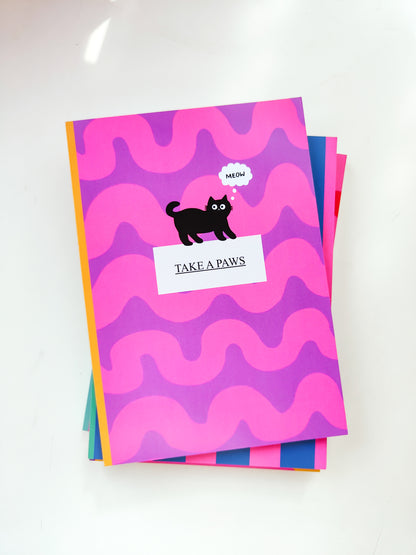 Take A Paws Notebook